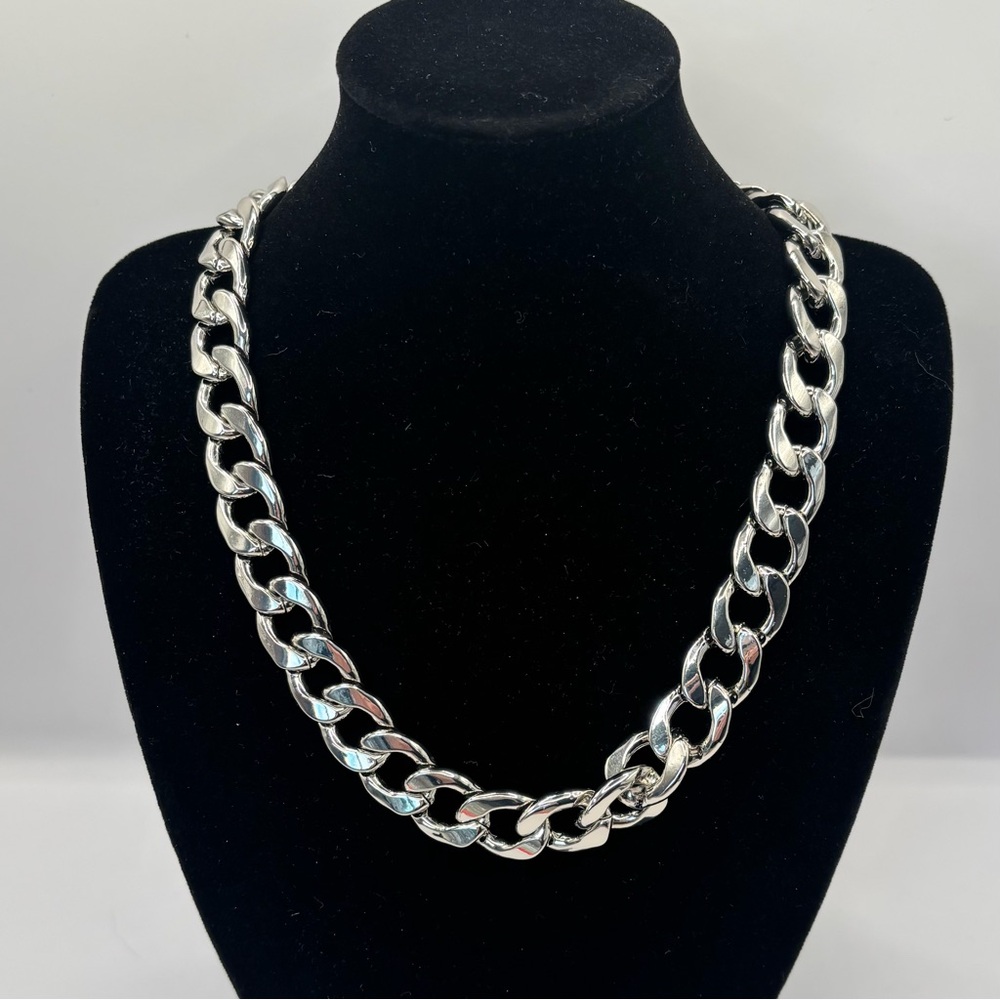 NWT Express Silver Pendant Necklace